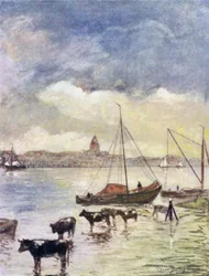 De rivier Ysel